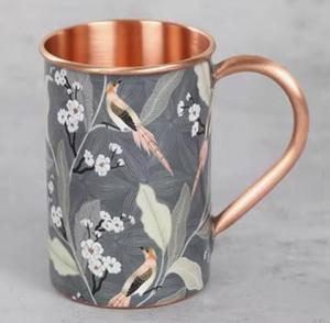 Fábrica al por mayor mejor calidad 100% cobre Moscow Mule taza fabricante indio cerveza taza y agua Drinkware - Product Image 3