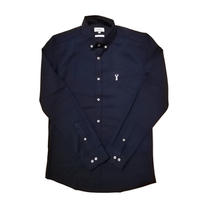 Chemise décontractée pour homme 100 % coton, coupe classique, col ouvert, respirante, anti-boulochage, imprimé à carreaux teint en fil, écologique, séchage rapide - Product Image 1