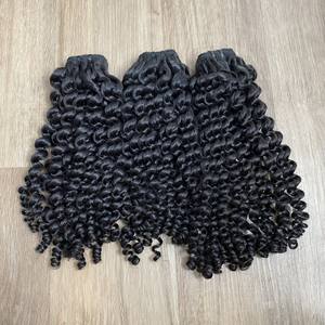 Extensiones de pelo virgen sin procesar de proveedor vietnamita, extensiones de pelo de trama rizada birmana real al por mayor - Product Image 6