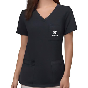 Vente en gros OEM, uniformes d'hôpital unisexes personnalisés très vendus, ensembles de blouses d'infirmière, tissu personnalisé de haute qualité, détection des aiguilles - Product Image 1