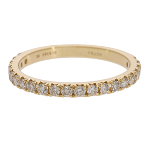 Timeless Beauty Women's 14KT/18KT Gold Rhodium Plated Classic Natural Diamond Engagement & Wedding <b>Ring</b> Brilliant Prong Set - Product Image 1
