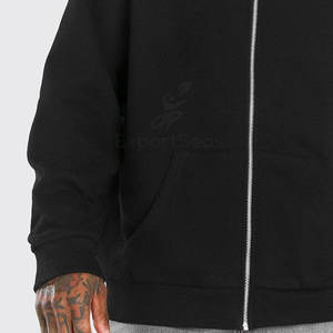 Venta caliente Hombres Full Face Zipper Hoodie Mangas largas 2025 Hombres Full Face Zipper Hoodie - Product Image 5