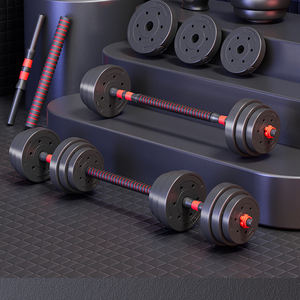 Ensemble d'haltères en ciment réglables <span class=keywords><strong>de</strong></span> 10 kg à 50 kg pour la <span class=keywords><strong>musculation</strong></span>, exercices <span class=keywords><strong>de</strong></span> remise en forme complets - Poignée confortable et durable - Product Image 6