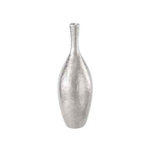 Metal casted Decorative Aluminum <b>Vase</b> Modern Brass Gold Color Flower <b>Vase</b> Handcrafted Metal Table Top Decorative <b>Vase</b> - Product Image 4