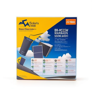 แผงโซลาร์เซลล์ BR Solar Group รุ่น BR-M555W กำลังไฟ 550W-600W แบบโมโนคริสตัลไลน์ PERC ประสิทธิภาพสูง ได้รับการรับรองมาตรฐาน TUV สำหรับตลาดสหรัฐอเมริกา ขนาด 156.75 มม. x 156.75 มม. - Product Image 2