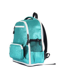 Sac à dos de cheerleading unisexe, brillant, paillettes, sac à dos de danse, fermeture éclair, tendance, imperméable, polyester, pour les filles de cheerleading - Product Image 5