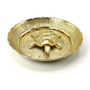 Atrae prosperidad, estabilidad y energía positiva a tu hogar o lugar de trabajo con la placa Yantra Dorada Sarva Ichha Kachua - Product Image 5