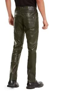 Traje de carreras de motor de cuero personalizable con pantalones impermeables Pantalones de chándal Estilo Chaqueta de motocicleta y conjunto de pantalones - Product Image 2