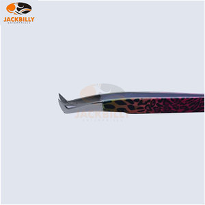 Pince à épiler d'extension de cils de qualité supérieure Pince à cils en acier inoxydable haute performance pour les professionnels Précision durable - Product Image 5
