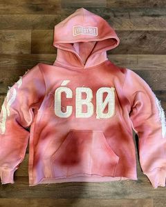 เสื้อมีฮู้ดแบบสวมหัวสำหรับผู้ชายผ้าฝ้าย100% ออกแบบได้ตามต้องการมีกระเป๋าปักลวดลายระบายความร้อนได้ดี - Product Image 4