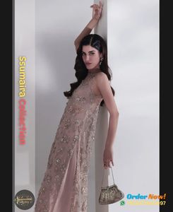 ชุดราตรีประดับด้วยผ้าซาตินสุดหรูชุดแมกซี่เดรสแบบทางการ - Product Image 5