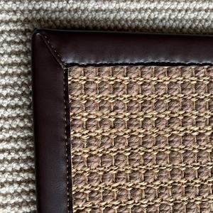 Moderne simple naturel pur jute sisal noix de coco fil salon de thé tapis chat gratter tapis - Product Image 3