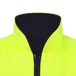 Gilet de travail en polyester imperméable et chaud pour l'automne et l'hiver, haute visibilité, avec plusieurs poches à rabat, pantalon de sécurité réfléchissant pour l'ingénierie - Product Image 5