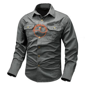 OEM High Quality Customizable Dupont Garments Tech Wear Factory's Jacket Custom Printing <b>Flame</b> <b>Shirts</b> for Men Custom Logo - Product Image 4