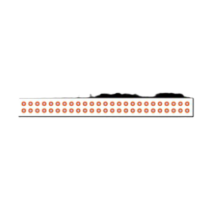 Connecteur de montage en surface droite SMM‑125‑01‑S‑D, pas de 2,0 mm, 50 positions, connecteur carte-carte pour carte de circuit imprimé - Product Image 5