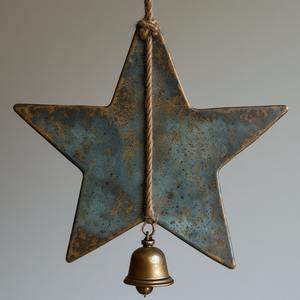 Campana de Viento Golden Breeze, Diseño Art Deco Móvil con Acabado Metálico Liso, Sonido Suave y Elegante para Hogar o Balcón - Product Image 2