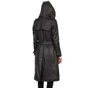 Prix de gros, meilleure qualité, manteau long en cuir pour femmes, fabrication sur mesure, design décontracté, manteaux longs pour femmes, veste pour hommes 2026 - Product Image 5