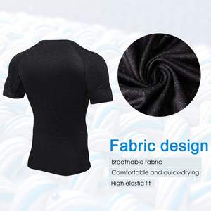 Logo personnalisé Gym Workout Rapide Blanc Muscle drifit T Chemise Pour Hommes - Product Image 5