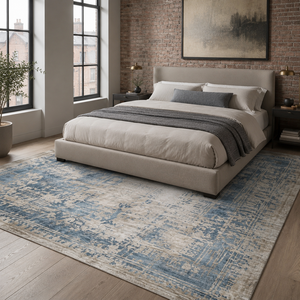Tapis lavable traditionnel RW7007 Regency Pewter de Rug Weavers, chenille lavable, 10 tailles, vente en gros et dropshipping - Product Image 3