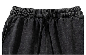 เซ็ตเสื้อยืดและกางเกงขาสั้นสำหรับผู้ชายเสื้อยืดสำหรับผู้ชายเสื้อยืดสีเขียวซีดพิมพ์โลโก้ตามสั่ง - Product Image 5