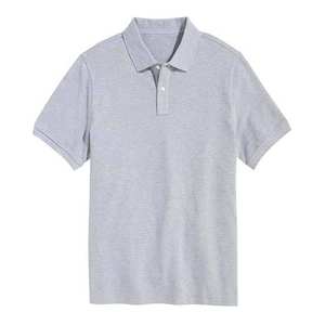 Camisas Polo de Manga Corta para Hombre, Estilo Urbano, Algodón, Tallas Grandes, Cuello Alto, Transpirables, Color Sólido, Servicio OEM - Product Image 6