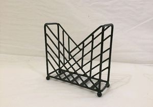 hot selling 2023black color iron material <b>napkin</b> holder for home hotel restaurants bathrooms office use direct from factory - Product Image 2