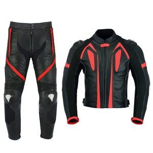 Style unique Qualité supérieure Votre logo Costumes de moto Produit portable professionnel Vente à chaud Combinaisons en cuir de moto - Product Image 2