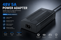 Adaptateur secteur XVE 48V 5A pour volant de course MOZA, alimentation 48V certifiée CE/FCC/RoHS (XVE248-4800500)