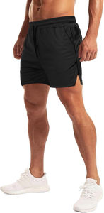 Breathable <b>mens</b> fitness <b>shorts</b> ready to ship featuring quick dry and moisture-wicking fabric ideal for yoga wear workouts - Product Image 5