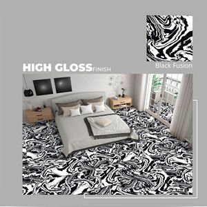 Carreaux de sol extérieurs modernes en porcelaine à haute brillance 600x600 pour villa, centre commercial et école - Product Image 6