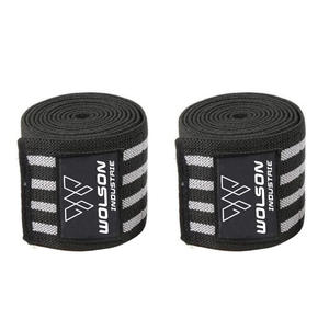 Vente en gros d'enveloppes de gymnastique unisexes élastiques personnalisées meilleures enveloppes de genou de musculation pour l'haltérophilie avec logo personnalisé unisexe. - Product Image 3