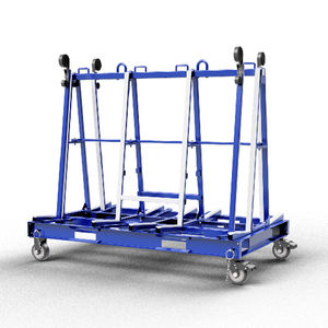Ausavina One Stop A-Frame Transport Rack Trolley Cart Dolly para piedra de granito y mármol de vidrio - Product Image 2