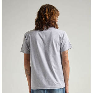 Camiseta de gimnasio de alta calidad para hombre, Camiseta deportiva de algodón de manga corta con estampado holgado - Product Image 2