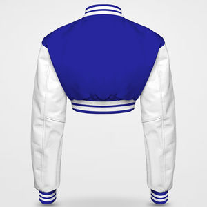 Chaquetas Varsity para Mujer, Última Moda 2026, Chaquetas Varsity Cortas y Modernas para Mujer, Ropa Deportiva con Logotipo Personalizado, Chaquetas Transpirables - Product Image 2