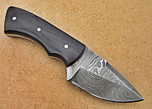 ใบมีดเหล็กดามัสกัสคุณภาพสูง,มีดสำหรับแค้มปิ้งล่าสัตว์ล่าสัตว์กลางแจ้งมีดสกินเนอร์ - Product Image 6