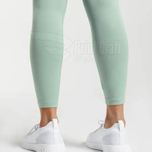 Leggings de Mujer Estilo Nuevo Hechos a Medida, Leggings de Mujer de Color Sólido, Leggings de Yoga para Mujer con Cintura Elástica - Product Image 6