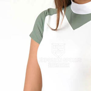 <b>Women's</b> Horse Riding <b>Polo</b> Shirt Eco-Friendly Lightweight Breathable Spandex/Cotton Short Sleeve Quick Dry Training <b>Top</b> - Product Image 5
