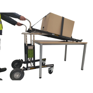 Carretilla Manual Reforzada Etruk 2.0 de Cuatro Ruedas con Ruedas de Madera para Uso Industrial, Estructura Autocargable, Capacidad para Subir Escaleras, OEM - Product Image 3