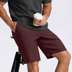 Short de golf respirant séchage rapide classique été quotidien décontracté mode couleur unie short haute performance pour hommes - Product Image 3