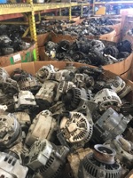 Démarreurs d'alternateurs usagés à haut fil de cuivre exportés vers les Émirats arabes unis, l'Inde, la Chine et la Corée en métal durable