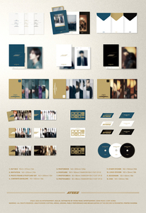 ATEEZ - [ GOLDEN HOUR : PART.1 ] 10ème mini-album, album KPOP, best-seller en Corée - Product Image 4