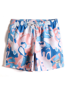 Short de gymnastique pour hommes de haute qualité Logo personnalisé Coton lourd lavé à l'acide Short décontracté de meilleure qualité avec techniques brodées - Product Image 2