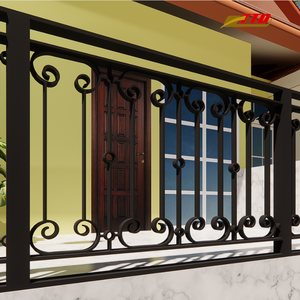 Balcon en fer forgé du Vietnam avec 100% d'ingrédients du Vietnam pour une décoration de balcon intemporelle et des idées d'intérieur - Product Image 3