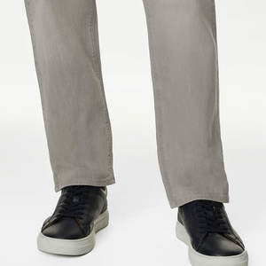 Toile imperméable d'automne décontractée coupe normale jeans en denim droits pour hommes vêtements de rue stretch Pent - Product Image 5