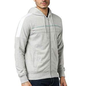 Fabricantes personalizado 500GSM 600GSM hombres caja de gran tamaño ajuste grueso pesado algodón gota hombro Boxy en blanco recortado Sudadera con capucha hombres - Product Image 5