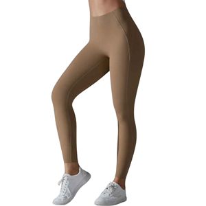 Leggings de sport sans couture extensibles et solides sur mesure pour femmes, très demandés, pour l'été, le yoga, la gym, l'entraînement, et tenue quotidienne tendance - Product Image 4