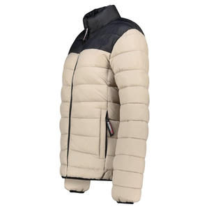 Chaqueta acolchada con puños elásticos y cremallera de primera calidad para mujer, chaqueta transpirable resistente al agua con parches personalizados - Product Image 4