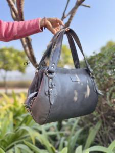 Sac fourre-tout en cuir véritable, sac à main élégant en cuir véritable, vente chaude, sacs de créateur uniques de grande taille pour femmes, sac à main multi-usages - Product Image 2