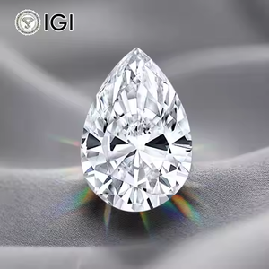 RICHIE DIAM IGI Certifié Poire Cut Lab Grown Diamond E Color VVS1 Clarity CVD Elegant Engagement Wedding Jewelry Designs - Product Image 1