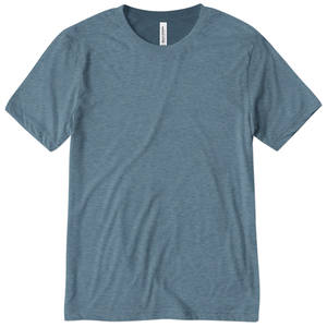 T-shirts Bella Canvas en coton/polyester TriBlend unisexe sur mesure, coupe ajustée, écologiques, vente en gros - Product Image 4